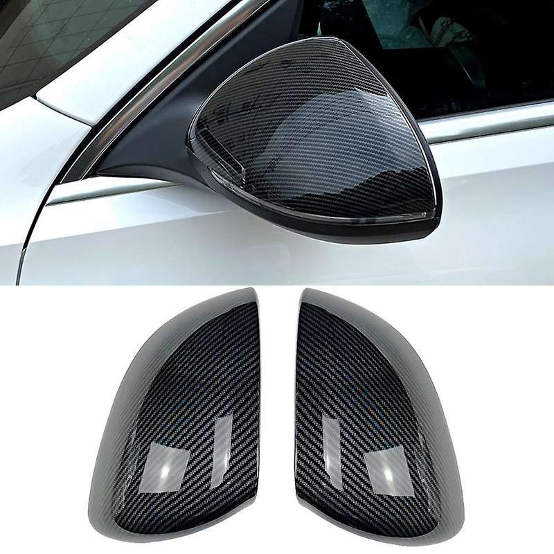 Side Rear View Mirror Cover Trim Side Wing Mirror Caps for 2021 2022 S-Class C-Class W206 W223 Carbo