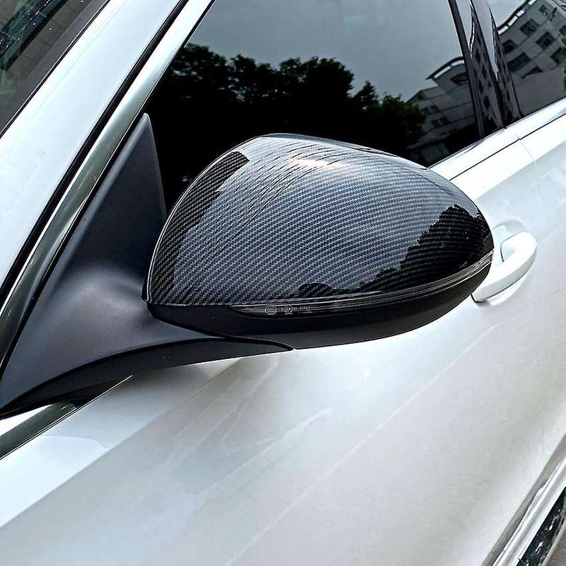 Side Rear View Mirror Cover Trim Side Wing Mirror Caps for 2021 2022 S-Class C-Class W206 W223 Carbo