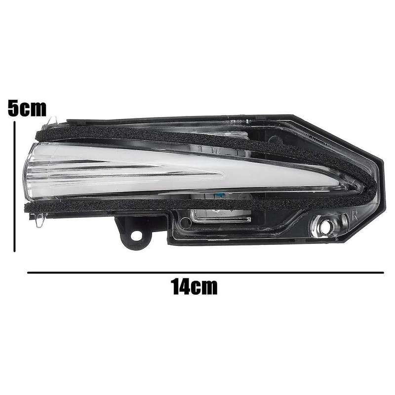 Side Rearview Mirror Light Dynamic LED Mirror Turn Signal Light for XA40 13-18 4Runner 2014-19 XU50