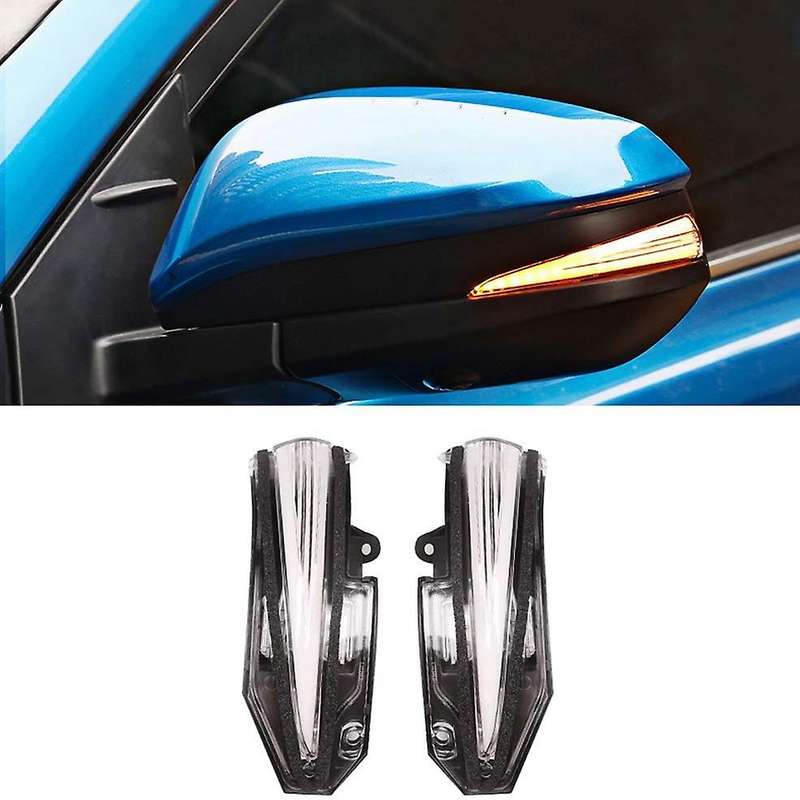 Side Rearview Mirror Light Dynamic LED Mirror Turn Signal Light for XA40 13-18 4Runner 2014-19 XU50