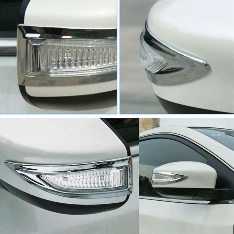 Side Rearview Mirror Strip Cover Trim - Mirror Turn Signal Cover Trim for Teana Altima 2013-2018