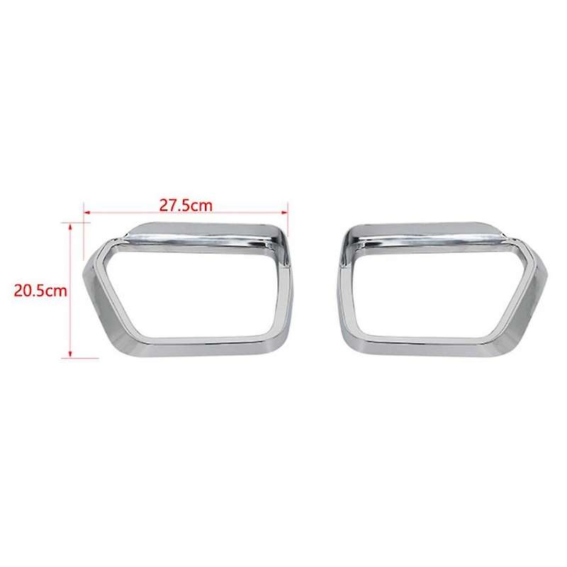 Side Rearview Mirror Rain Eyebrow Frame Cover Trim ABS for 2021 2022 Car Accessories