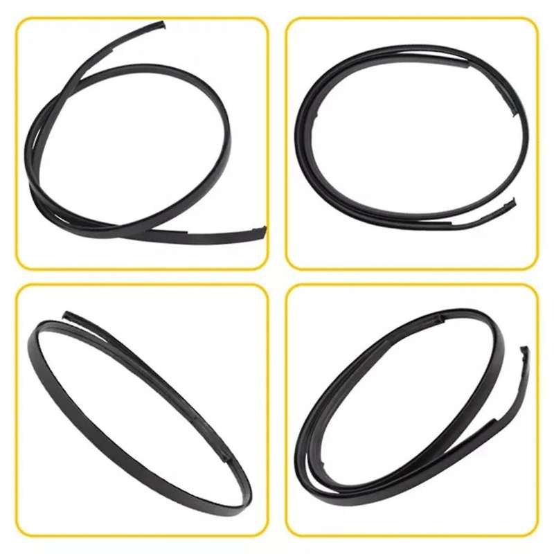 Side Roof Drip Moulding Trim for Yaris Sedan 2007-2011 Sealing Strip 75551-52160 75552-52140