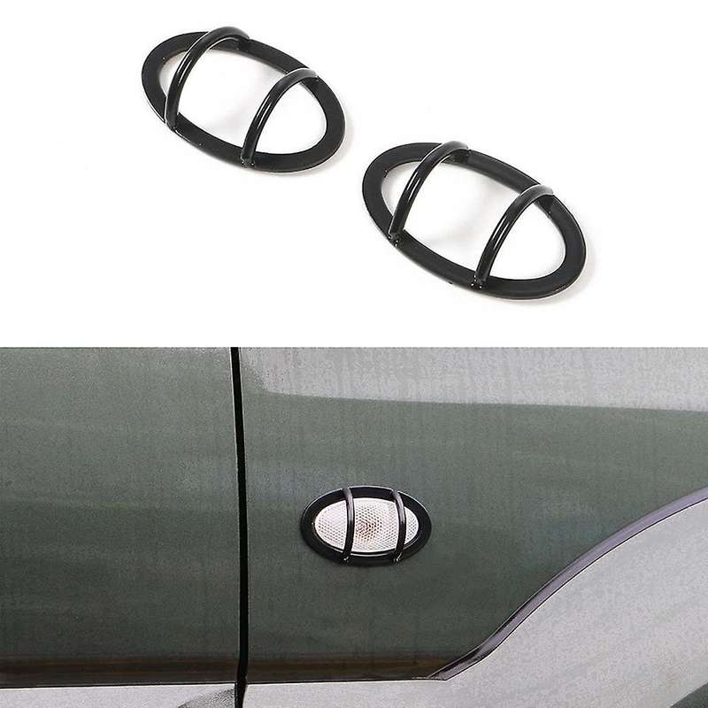 Side Turn Signal Light Cover Trim Lamp Guards Frame for 2012-2017 Car Accessories