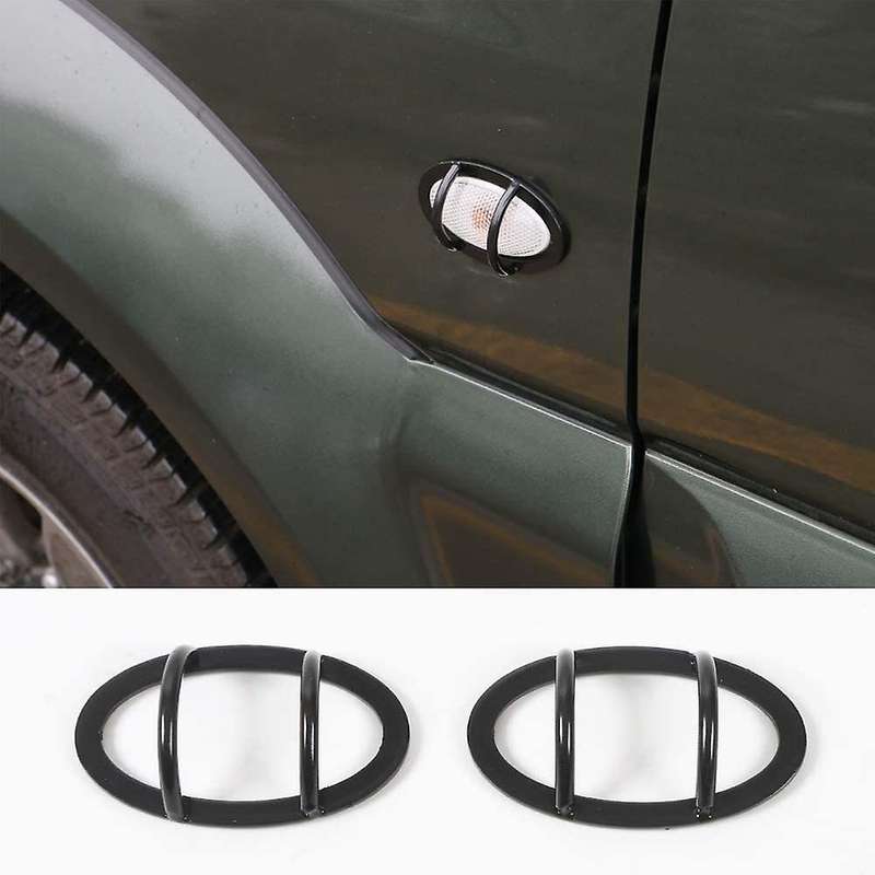 Side Turn Signal Light Cover Trim Lamp Guards Frame for 2012-2017 Car Accessories