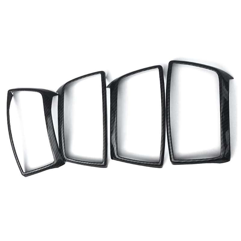 Side Wind Outlet Panel Frame Cover Trim Abs Dashboard Sticker for Everest Endeavour 2015-2019