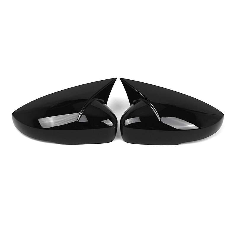 Side Wing Mirror Cover Caps Ox Horn Style for MK5 2009 - 2017 Rear View Mirror Cover 6R0857537B 6R0