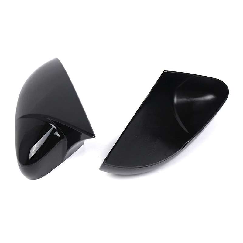 Side Wing Mirror Cover Caps Ox Horn Style for MK5 2009 - 2017 Rear View Mirror Cover 6R0857537B 6R08