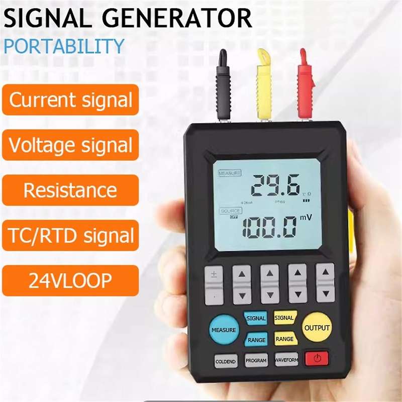 Signal Generators Portable Signal Sources Current and RTD Thermocouples Resistance Analog Handheld