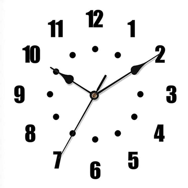 Silent Quartz DIY Wall Clock Motor Kit Movement Mechanism DIY Repair Parts Replacement with 3 Differ