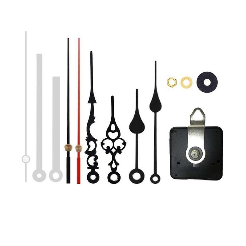 Silent Quartz DIY Wall Clock Motor Kit Movement Mechanism DIY Repair Parts Replacement with 3 Differ