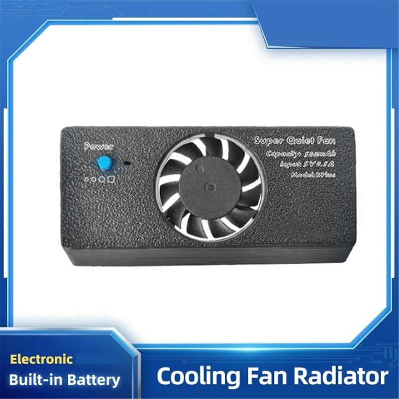 Silent Live Broadcast Radiator Cooling Fan with Electronic Switch Silent Mirrorless Camera A7M3 A640