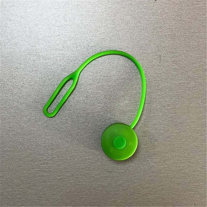 Silicone Backpack Light 3 LED Cycling Hiking Highlight Light Portable Bicycle Tail Light Warning Lig