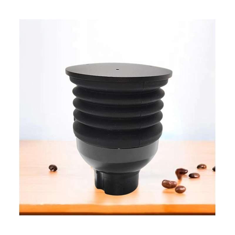 Silicon Coffee Grinder Single Dose-Hopper Bean Grinder Coffee Grinder Bean Bin Blowing Cleaning Tool