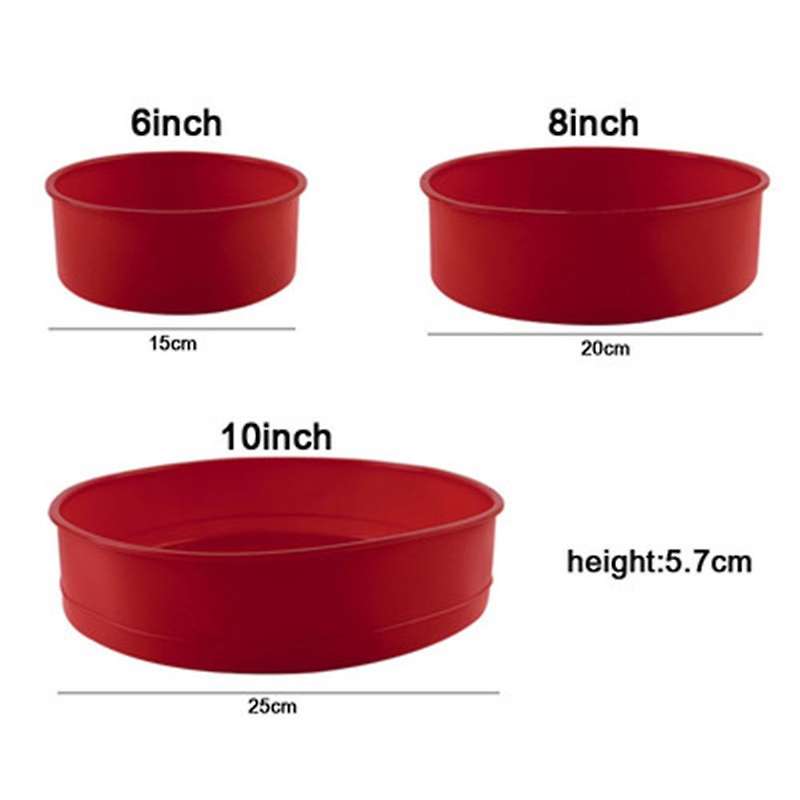 Silicone Baking Pan for Pastry Mold for Baking Silicone Pastry Muffin Round Rectangle Bakery Silicon