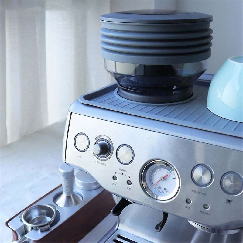 Silicone Bellow for Barista Express, Single Dose Hopper for Espresso Machine with Grinder
