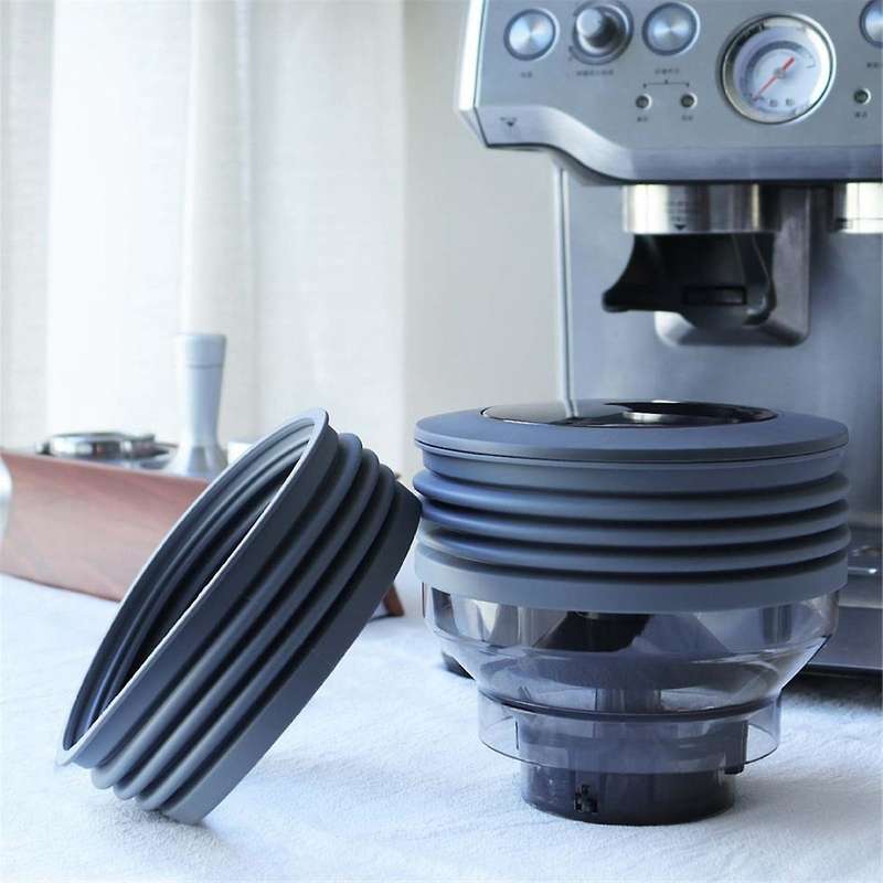 Silicone Bellow for Barista Express, Single Dose Hopper for Espresso Machine with Grinder
