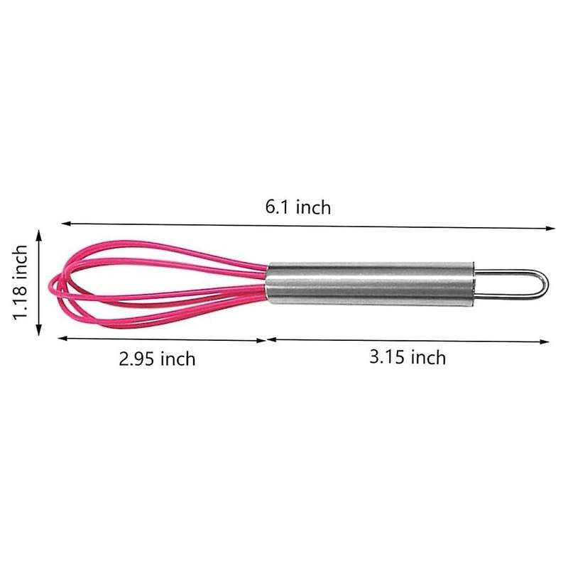 Silicone Egg Beater (8 Pieces), Egg Beater with