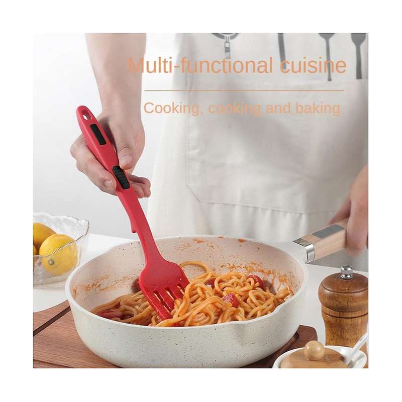 Silicone Flexible Fork, Heat-resistant Cooking Fork Tools Dishwasher Safe Kitchen Fork Kitchen Non