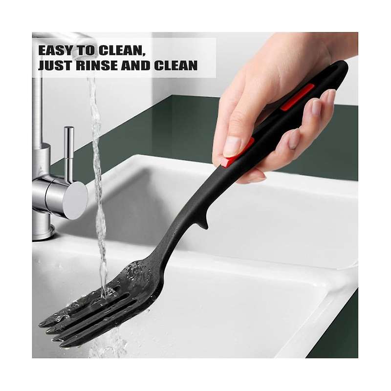 Silicone Flexible Fork, Heat-resistant Cooking Fork Tools Dishwasher Safe Kitchen Fork Kitchen Non
