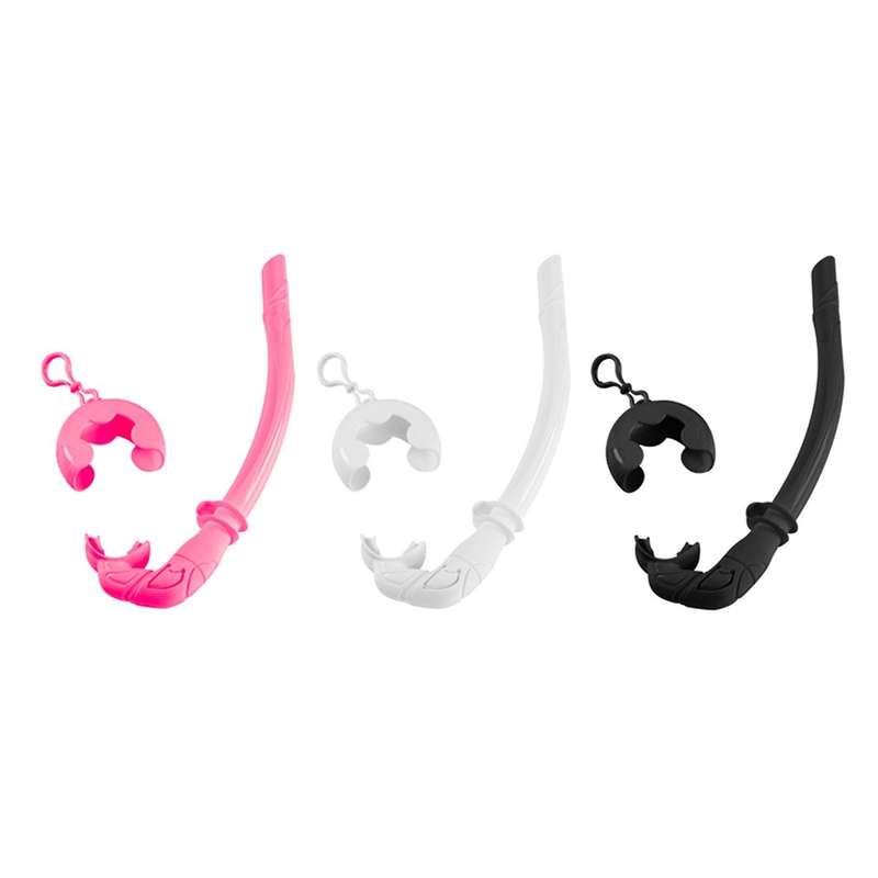 Silicone Foldable Snorkel Tube with Compact Storage Case Women Men Snorkel Wet Breathing Tube for Sn