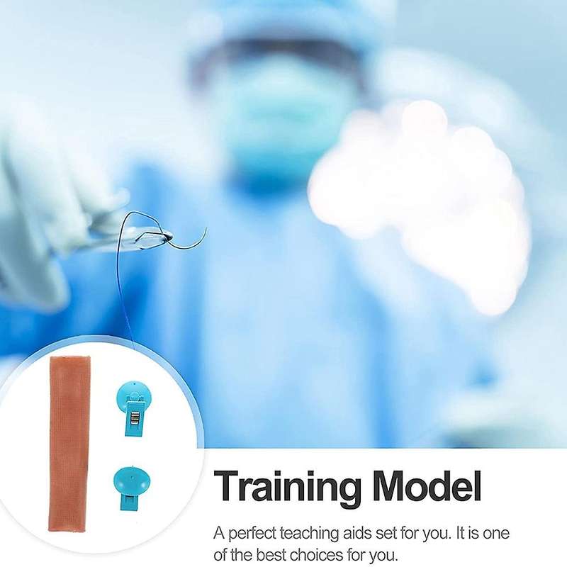 Silicone Human Skin Suture Training Model Surgery Training Model for Student Suture Training B