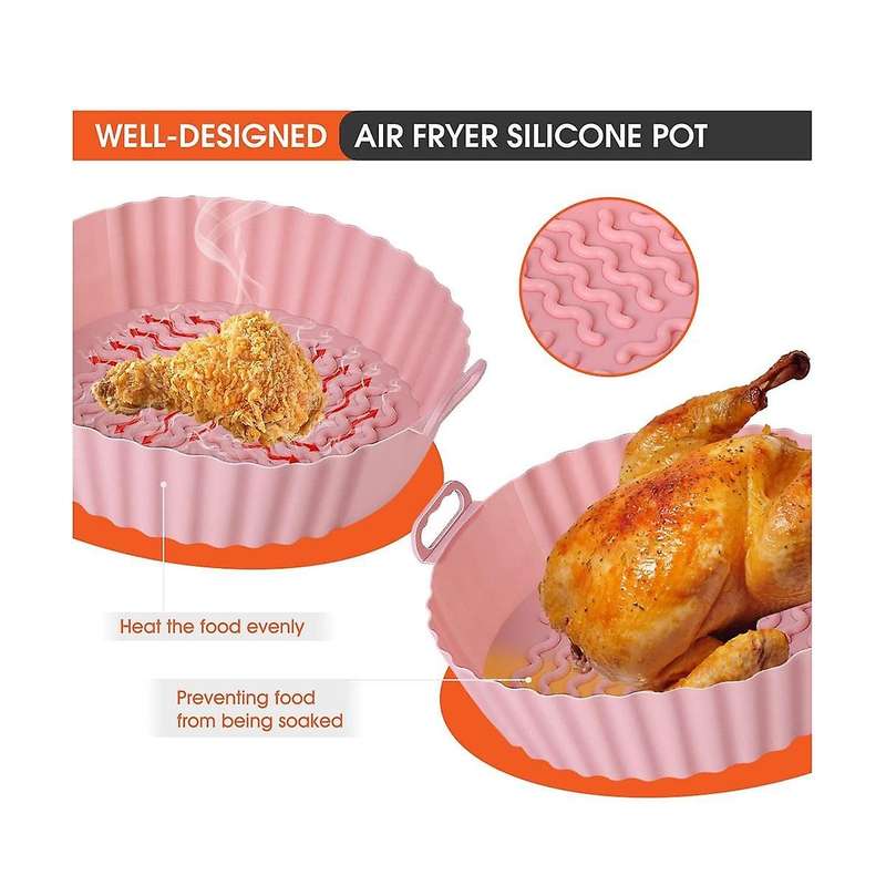 Silicone Liners, Silicone Basket, Non Stick Reusable Accessories