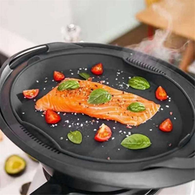 Silicone Pan Heat-Resistant Heating Plate for TM31/5/6 Electric Hot Plates Kitchen Accessory