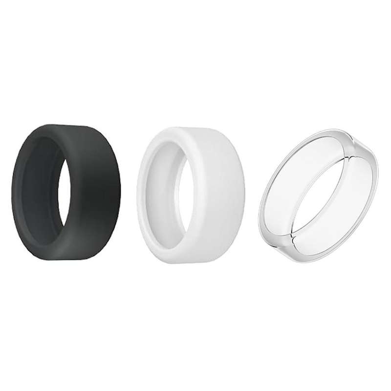 Silicone Ring Protector for Ring, 3 Pack Elastic Ring Cover for Ring Gen 3 for Working Out (S (6/7/
