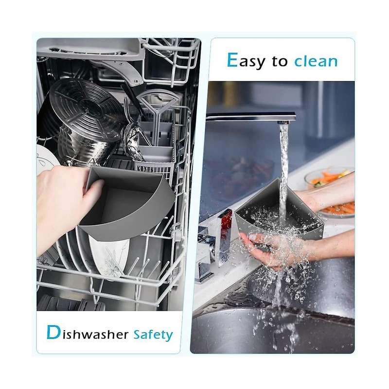 Silicone Slow Cooker Liners Fit 6qt, Reusable Slow Cooker Divider Liner, Dishwasher Cooking Liner
