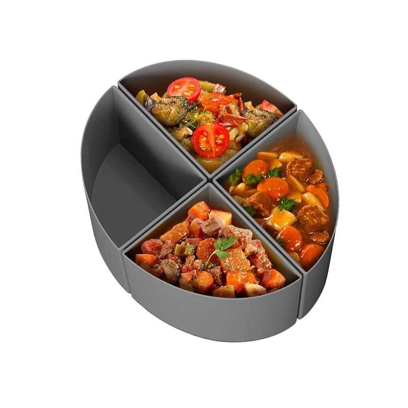 Silicone Slow Cooker Liners Fit 6qt, Reusable Slow Cooker Divider Liner, Dishwasher Cooking Liner