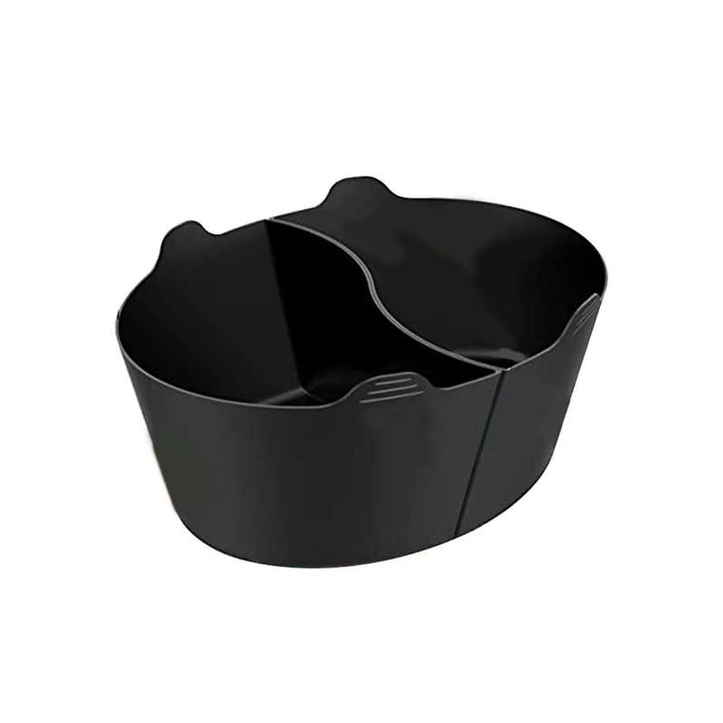 Silicone Slow Cooker Divider, Slow Cooker Accessories Cooking Liner for Most 6-8 Qt Oval Shape Slow