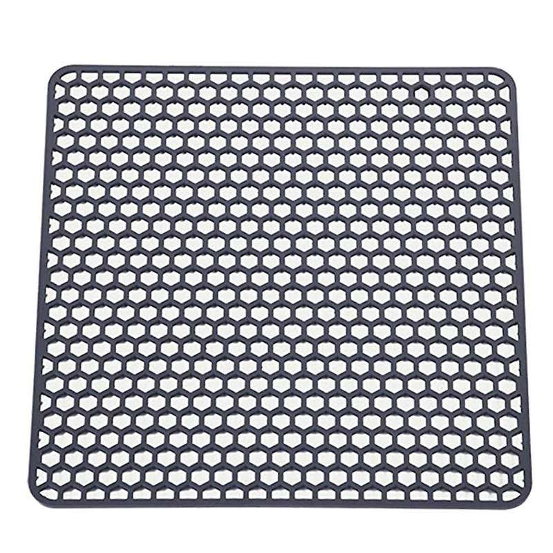 Silicone Sink Protector Mats,dish Drying Mat Counter Protector, for Kitchen Utensils and Dishes(gra