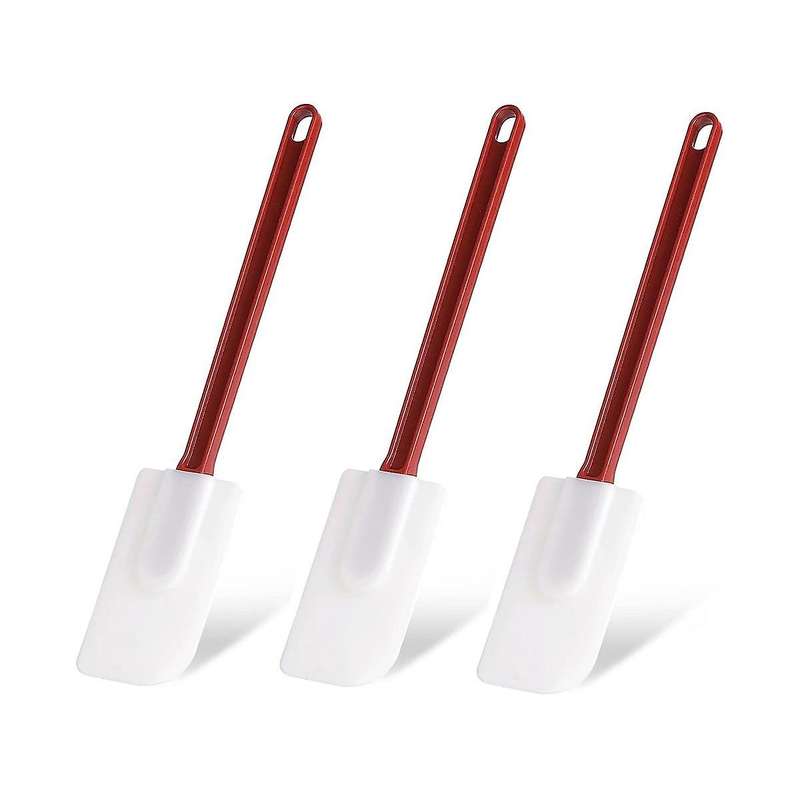 Silicone Spatula,commercial Spatula,heat Resistant Silicone Spatula, Dishwasher-safe, for Mixing, F