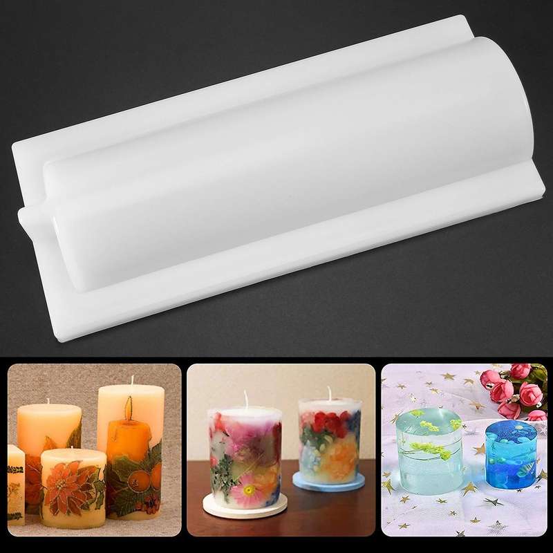 Silicone Soap Mold 1000ml Rounded Mold Tube Model Silicone Mold Long-cylinder Cold Process Soap For