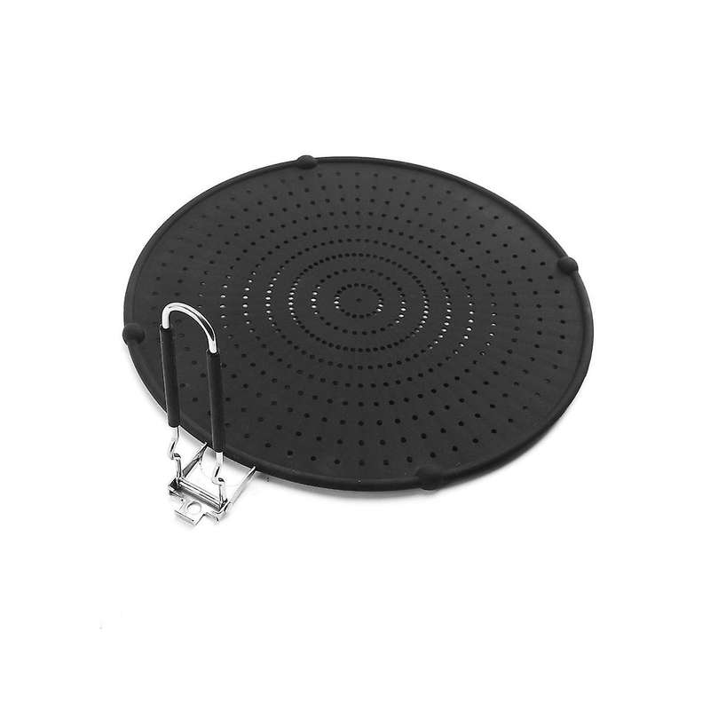 Silicone Splash Guard for Frying Pan 12.5 Inch Multi-use Grease Splash Guard Heat Resistant Against