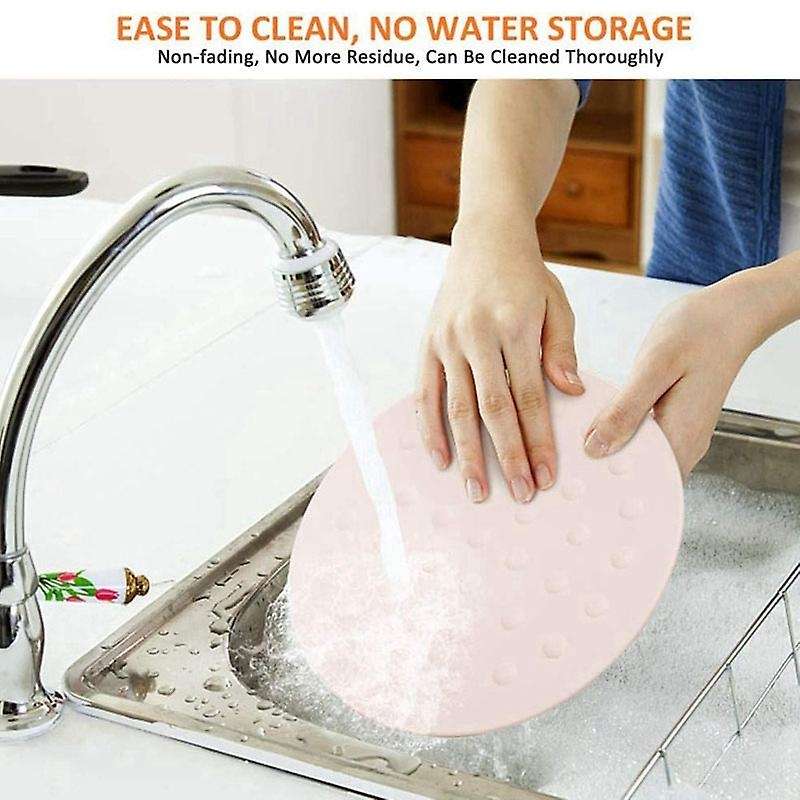Silicone Triangular Mat Heat Mat Pot Holder Spoon Holder Coaster Kitchen Tool 6Pcs