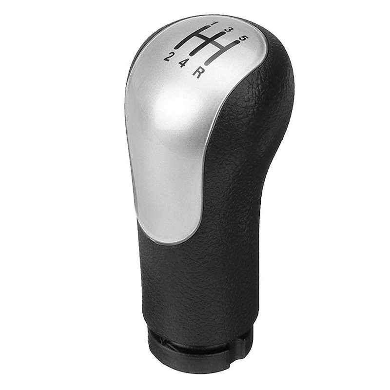 Silver 5 Speed MT Gear Stick Shift Knob for Fiesta//Transit Connect 2002+ 2S6R7217AC 1151765