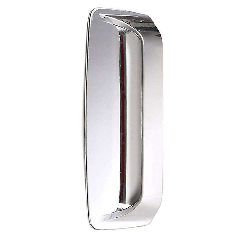Silver Auto Engine Air Flow Intake Hood Scoop Vent Cover Trim Decoration for 2012-2015