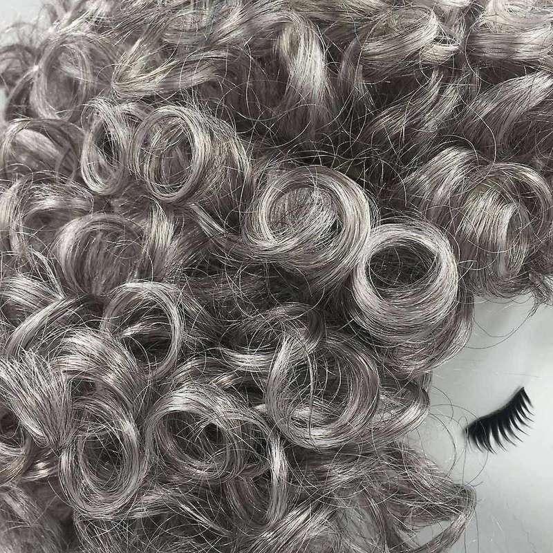 Silver Adult Momma Lady Costume Wig Granny