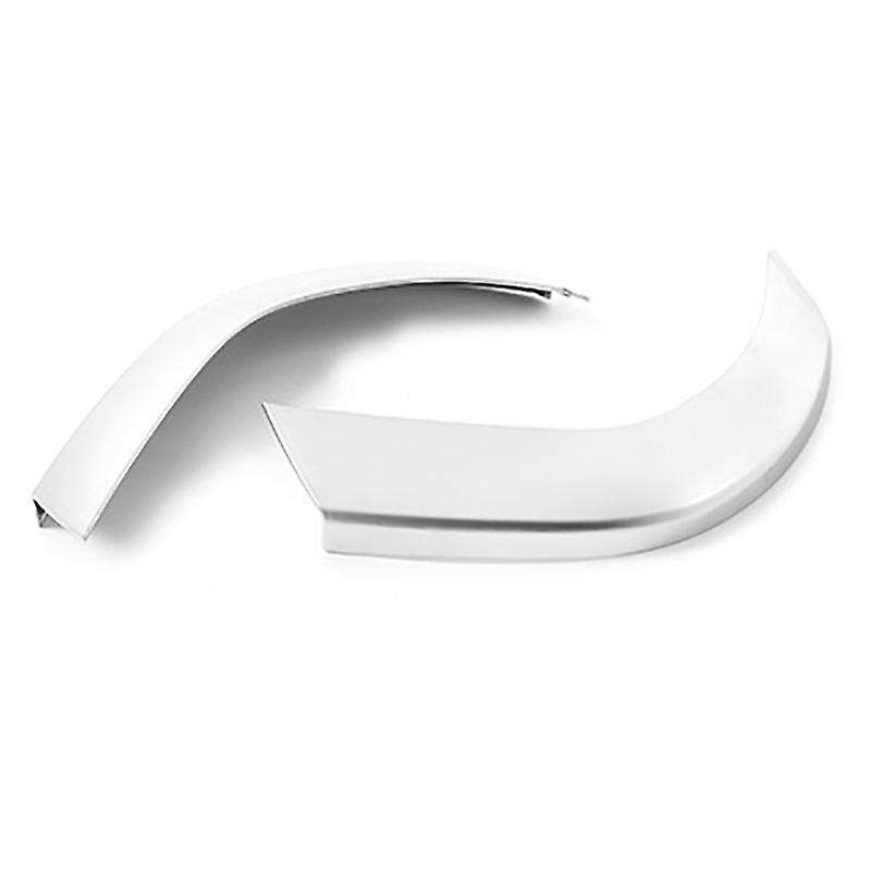Silver Car Interior Armrest Rear Air Outlet Side Strips Cover Trim for 5 Series F10 F18 2011-2017