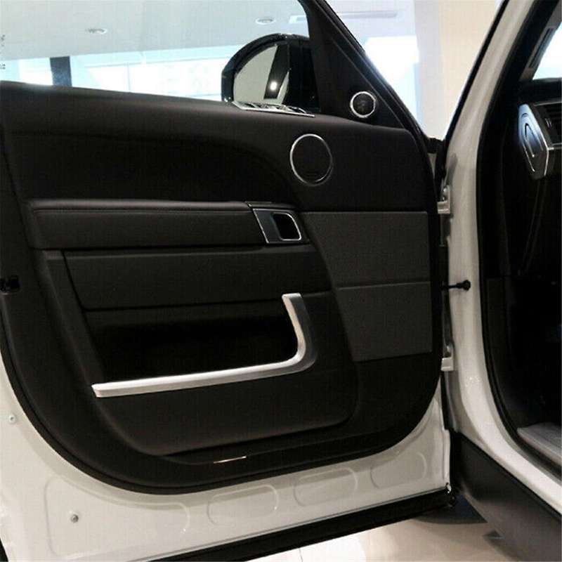 Silver Car Inner Door Moulding Strip Trim for Land Sport 2014-2022