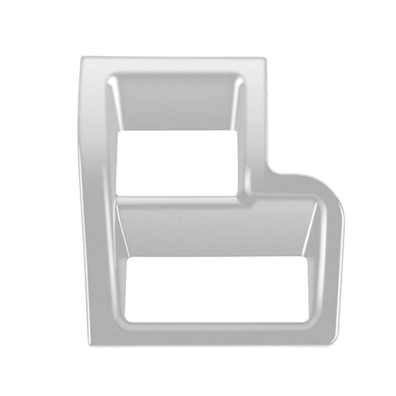 Silver Car Front Left Multifunction Button Frame Panel Trim Frame Cover Sticker for Spacia 2017-202