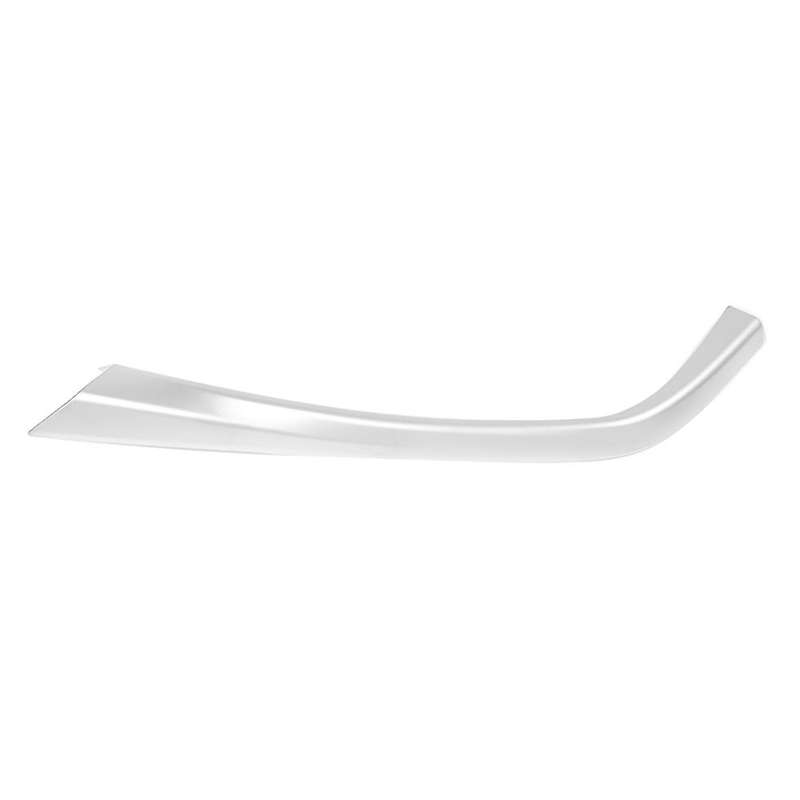 Silver Car Gear Shift Panel Side L Shape Strips Trim Interior Modification for 1 2 Series F20 118I 2