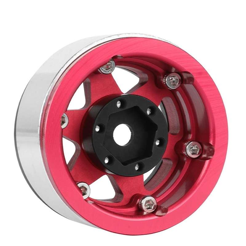 Silver Black 1.55 Inch Metal Wheel Tire Climbing Car AX90069 for JIMNY CC01