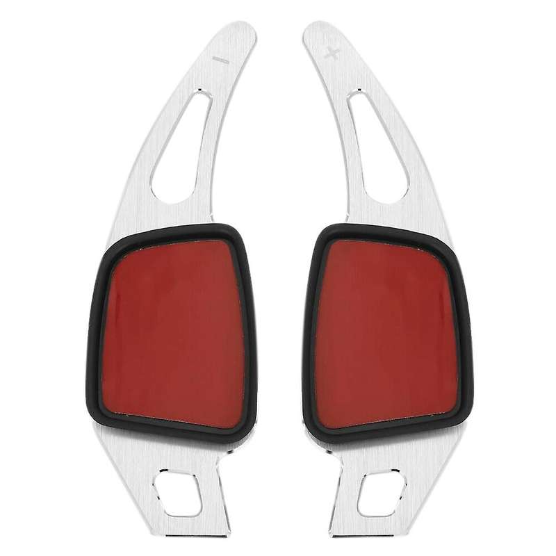Silver Car Steering Wheel Extend Shift Blade Paddles for -A3/S3/A4 B9/S4 B9/A5/S5 Q2 Q5 TT/TTS R8 20