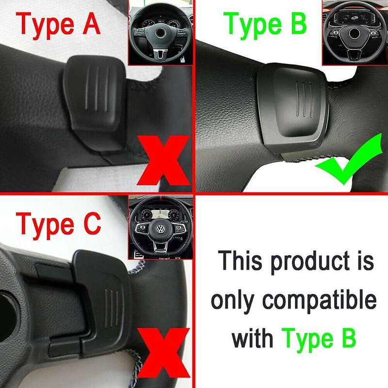 Silver Car Steering Wheel Shifter Paddle Extension Aluminium Alloy for Golf MK7 MK8 MK2 B8 Atlas