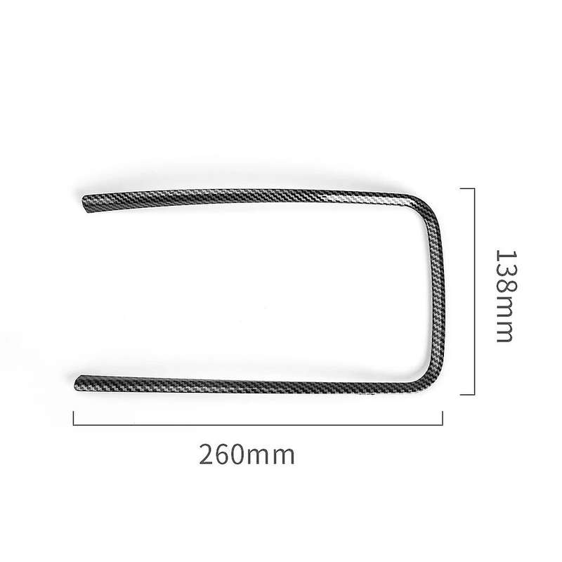 Silver Car Water Cup Holder Trim Ring Console Box Storage Box Electroplating Strip for Lacrosse 200