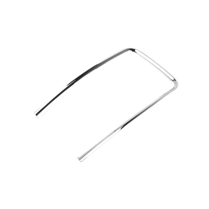 Silver Car Water Cup Holder Trim Ring Console Box Storage Box Electroplating Strip for Lacrosse 200