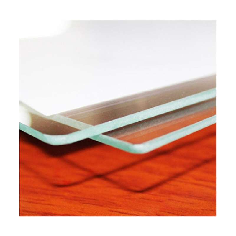 Silver Floating Picture Frame Set Of 2, Gift Metal Glass Photo Frames, for Tabletop Display Vertical